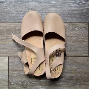 Lotta from Stockholm pink leather clog 41